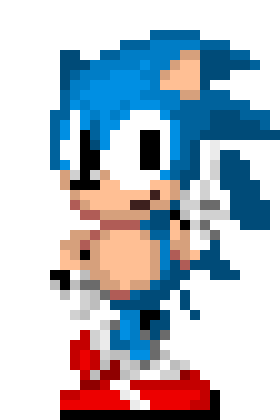 [3f090d] Sonic The Hedgehog(Finger Wag)