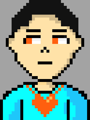 [f455be] *He walks in silently*