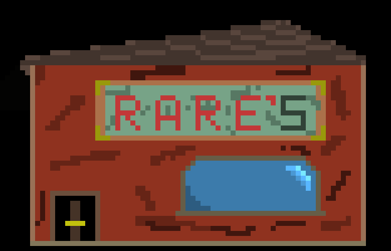 [95be89] -A worn down bar named Rare`s sits alone... Forgotten to time-