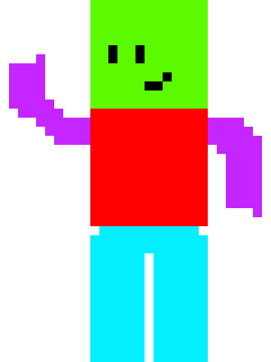 [008691] Blockman Hat Spin 1