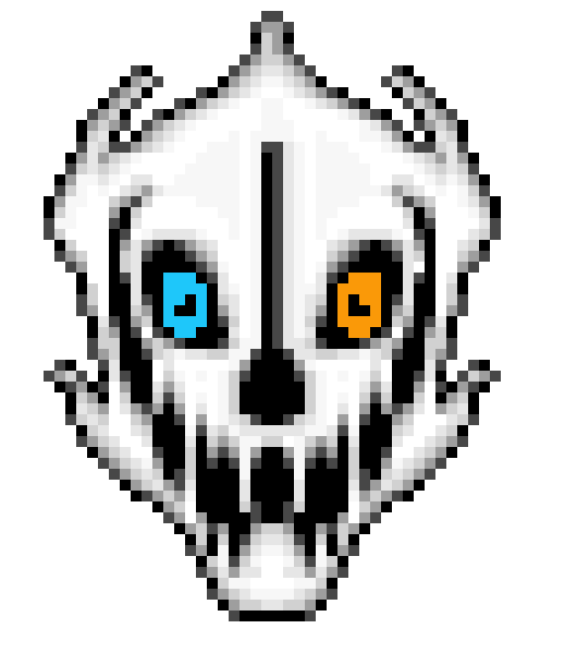 [fa94a9] disbelief sans Gaster-Blaster HD