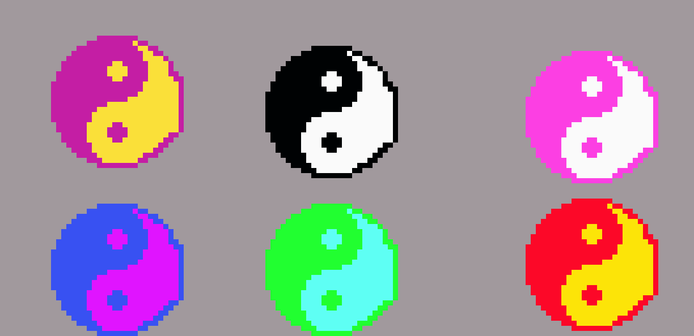 [9664c4] Yin Yang Symbols