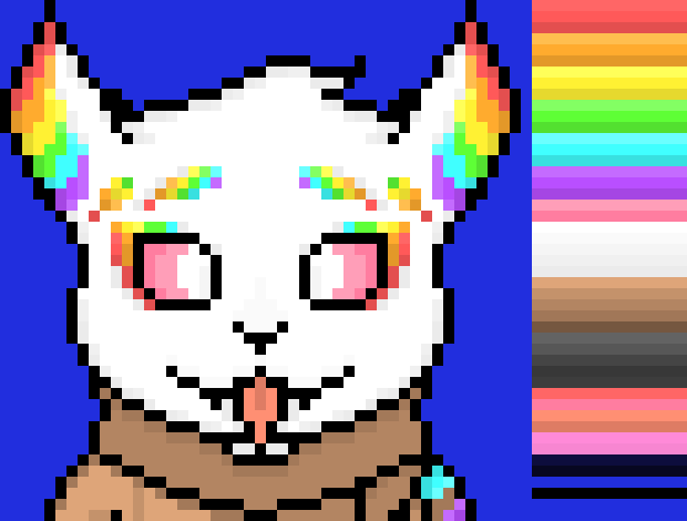 [95be89] In fact, yes! Fun fact May, has her own colour palette, on her sheet... So it was easy to just make the round...