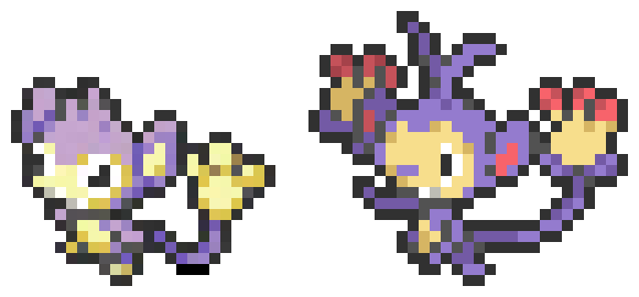 [bcde3c] Evo Line 81 - Aipom