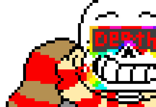 [41735c] PLEASE ITS ONLY SHOWING ME HALF OF MY SPRITE HOW DO I FIX IT- Fresh!Ink sans