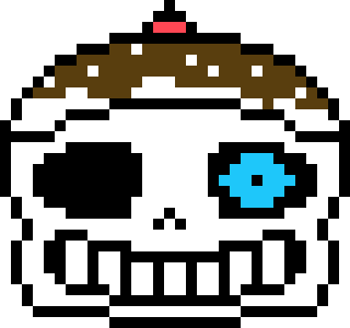 [9664c4] Baby Sans blue eye Sprite