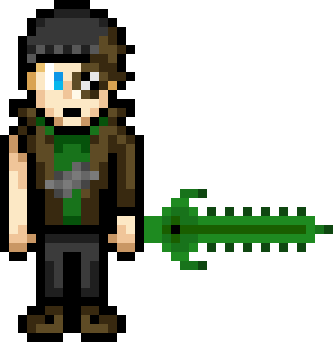 [f943f0] Here's my Vine blade. It's not much but it's (Somewhat) Inspired by your sword