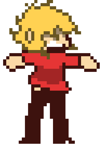 [d95e97] AAGH!! *He jumps up and falls backwards, hitting his head on the sink.*