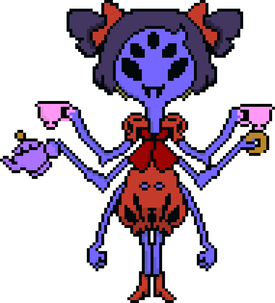 [84b134] Muffet Outlined