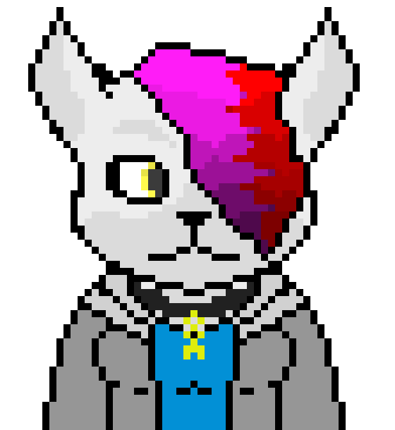 [1623b5] *she dodged the outlines attack and jumped onto it's neck and ripped at it*