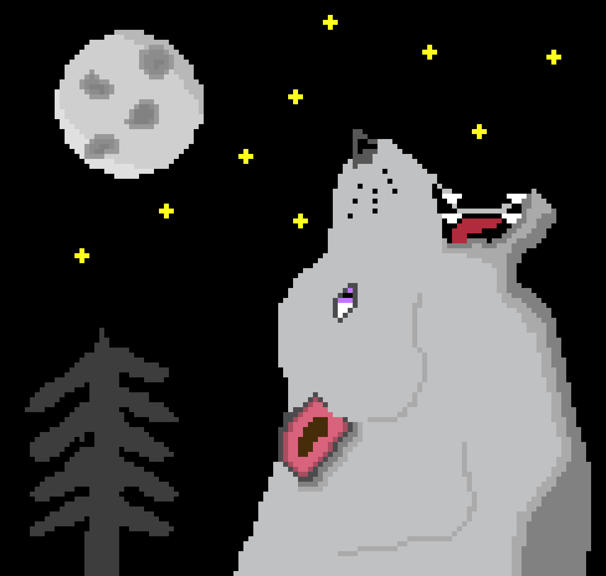 [9664c4] Badass Wolf