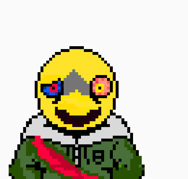 [dd7e9c] Heavy breathing emoji as a character sprite.