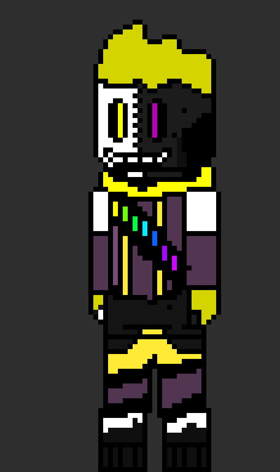 [812b32] * he summons another ink wall in front of him to block* fool. *his eye turns to an X symbol* I can do Anything. *he creats clones of himself and they all summon spades and spikes around the demon while the main one is summoning something big* - Ink Molt!