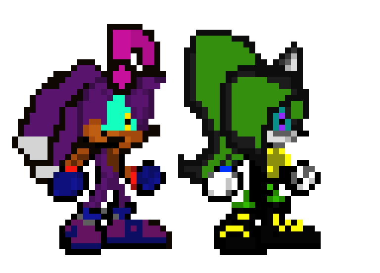 [e99e15] preoal the hedgehog and silcoe the racoon