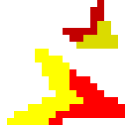 [a34ade] [They fire two projectiles from out of nowhere, aiming for bx]