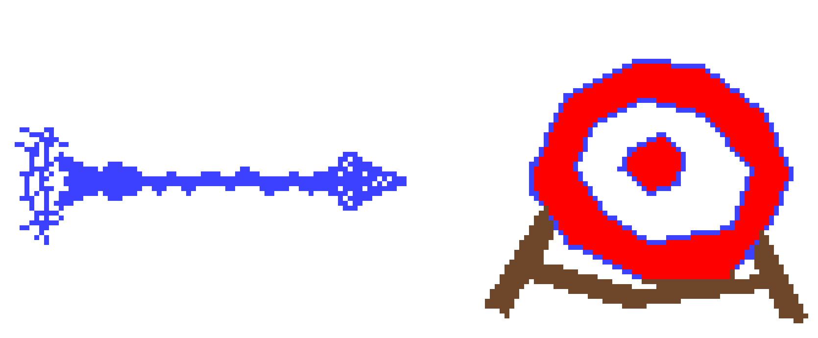 [4f3592] arrow and target