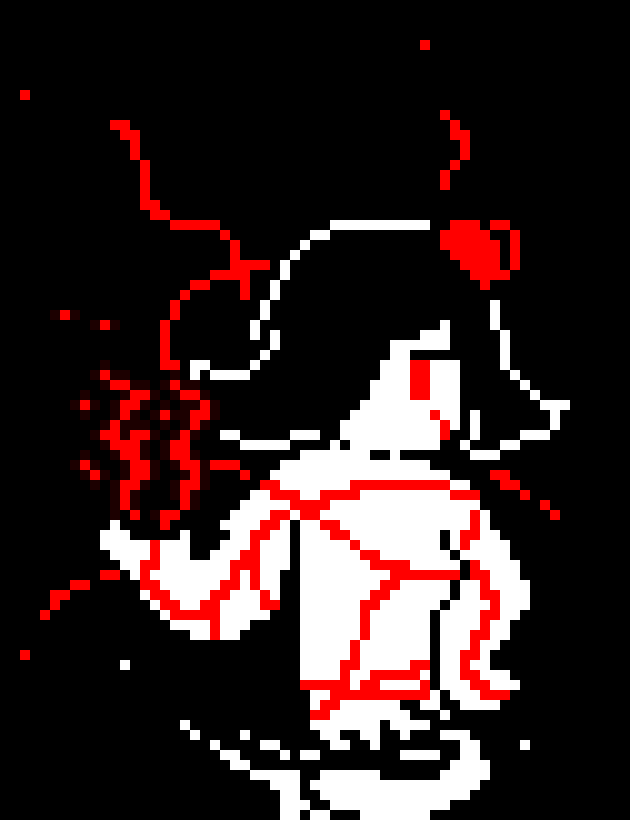 [be82ba] (Rare put her hand up to the wall) Using electricity sent into this wall, I can make out the shape of everything behind it...