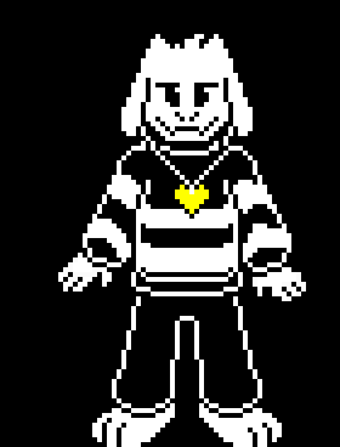 [2b9834] (lol hes a 7 year old)asriel/shadow