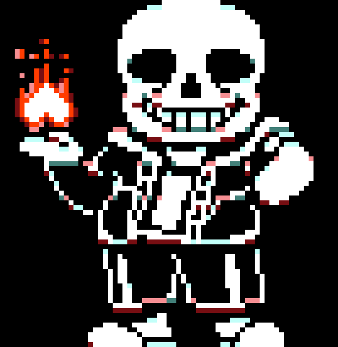 [6a27ef] dont you remember me , well that doesnt matter , i know your not a doctor , but how long do you think ill last before melting with the determination?- Determined sans