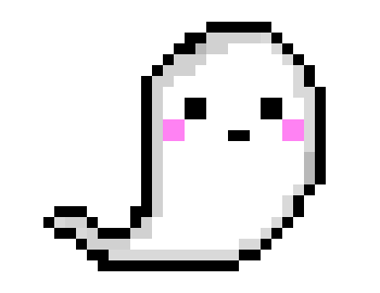 [943e21] Cute Ghost (small)