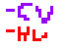 [5b2f3e] HAHA hello guys CV is here! I am going to make a new sprite because why not! the HV here is for it being OG and then Altered to HORRORVERSE