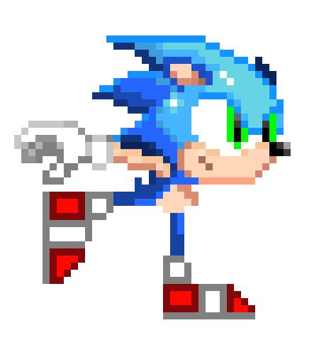 [fd2ec2] Sonic 06 Run Sprite(Made By Creeper99