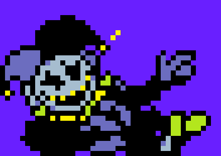 [970cdd] Jevil-OH I CAN LISTEN TO MUSIC,MUSIC*He plays Deal gone wrong Orchestra with violin fading*