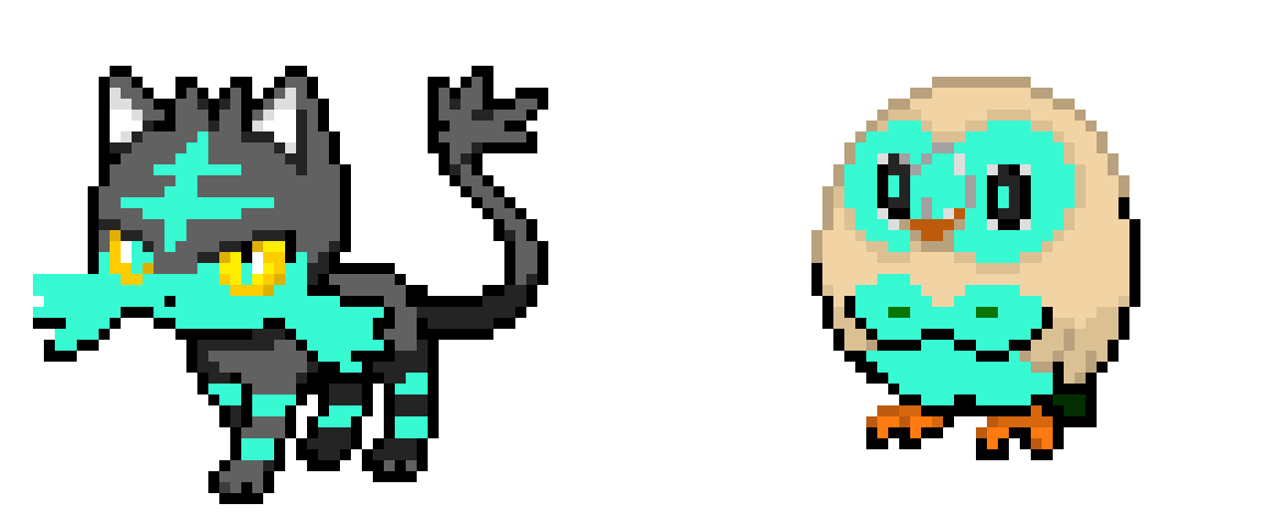 [9664c4] Litten and Rowlet