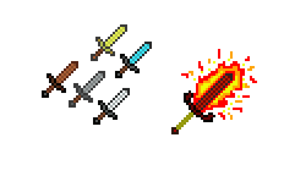 [f5b2d0] Minecraft Sword