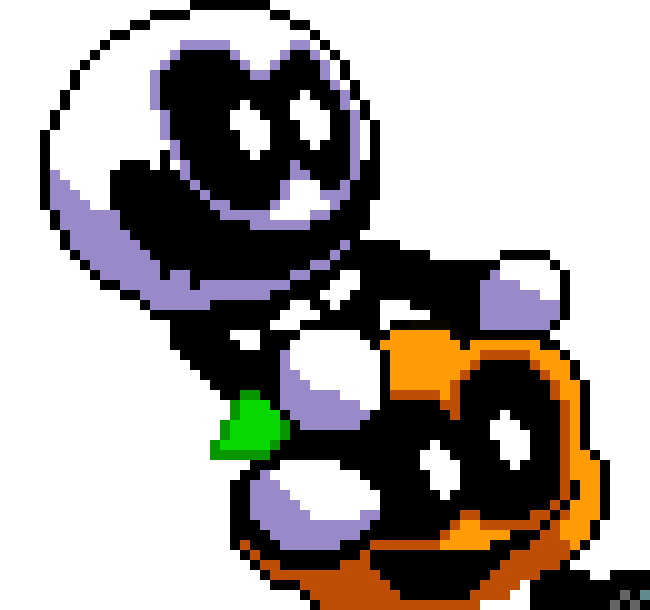 [41e661] Ey! uh.. why is there a black bomb? ) -Skid & Pump (and hex)