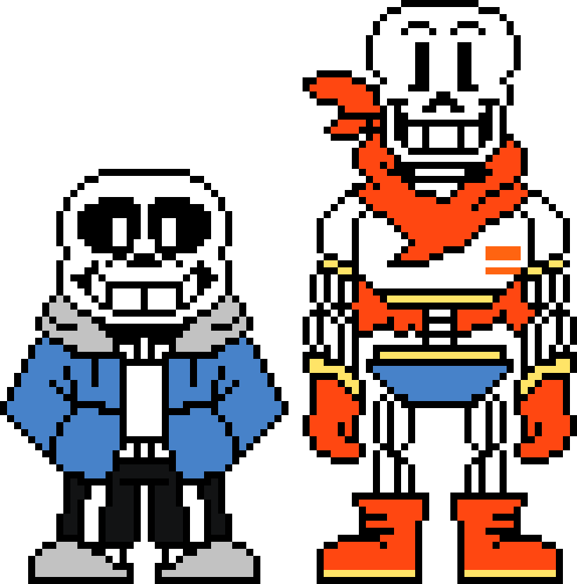 [76237e] Undertale Sans and Papyrus.