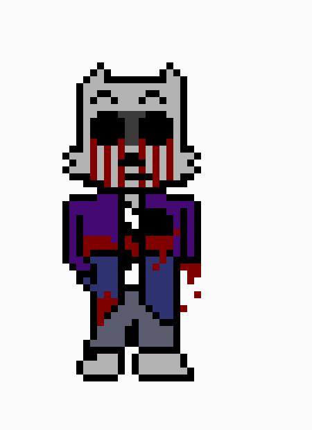 [50e264] *Looks at frisk then growls like a wolf*