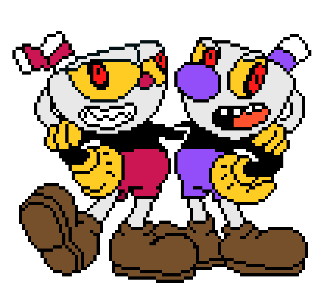 [9664c4] Evil Cuphead and Mugman color 3 - K.Vargas