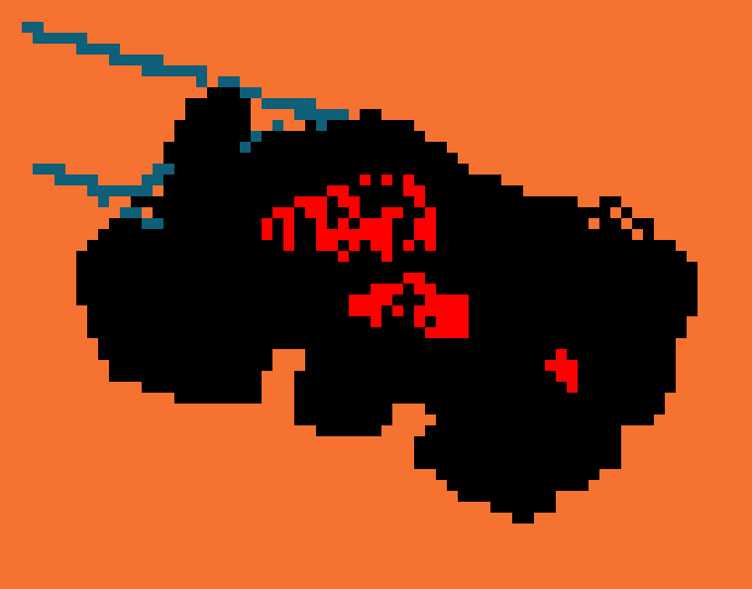 [fc6325] the meteor gains more power when hit and starts glowing blue