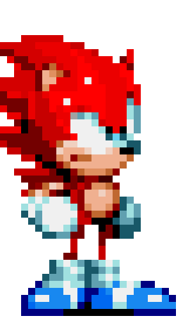 [57ed7b] begins charging spindash ) be gone robot!