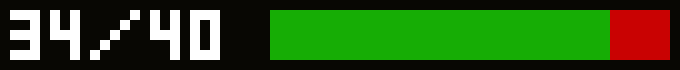 [9664c4] life bar 34/40