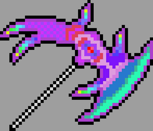 [d9e693] Terraria custom modded scythe