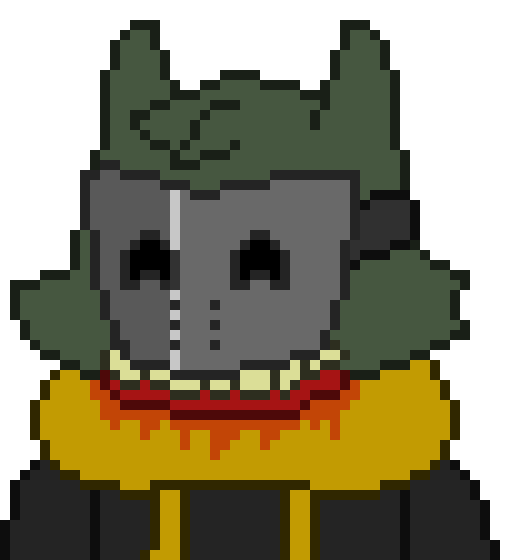 [18f118] -He then drops him, as he bursts out in laughter. His voice was grisly.-