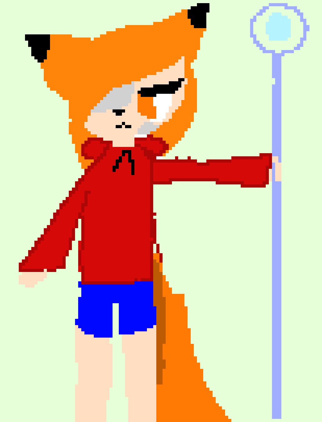 [733b2d] *Walks in the snowdin forest cause why the hekk not* -Foxlya
