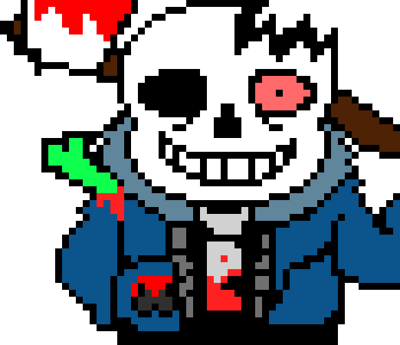 [53a360] spikes stabs green and red sans then throws the axe at him *