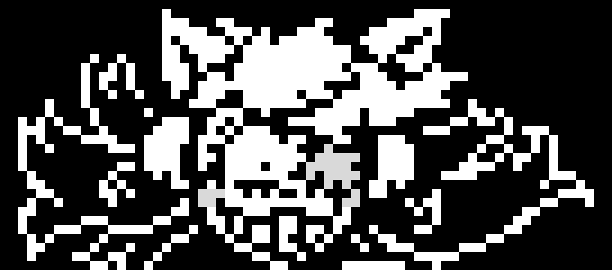 [4f0a9e] Undertale Unhinged Maniacal Mew Mew: Finally but i need a black and white base