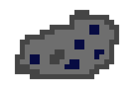 [9664c4] grey and blue mineral