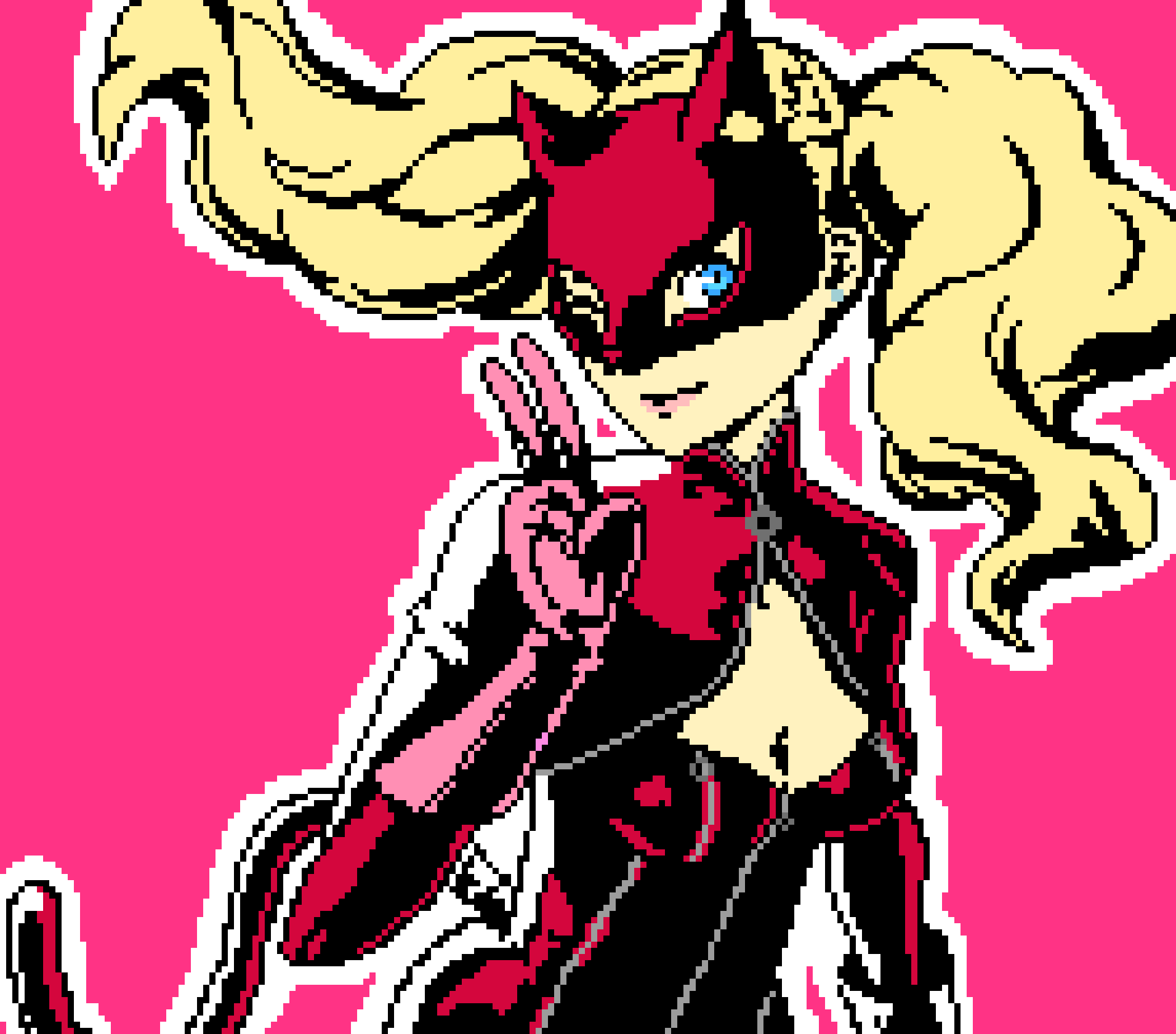 [f7c573] Ann (eye color fixed)(All out attack) (Persona 5/Persona 5 Royal) By Japanese Poisonous Bite Mawile 