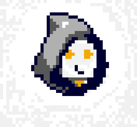 [dfb43a] Reaper Overwatch Pixel Face 