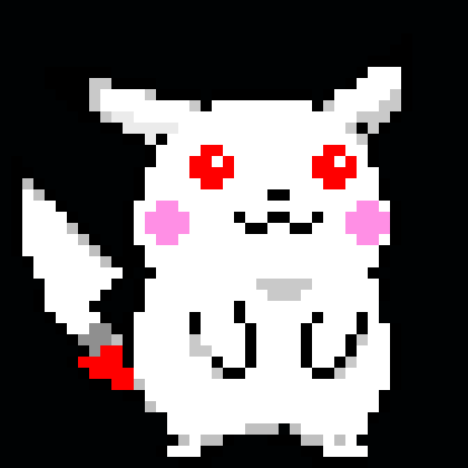 [9c81ab] Pikachu Pixel Art