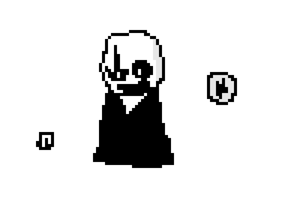 [9664c4] My Undertale Gaster Sprite V.2
