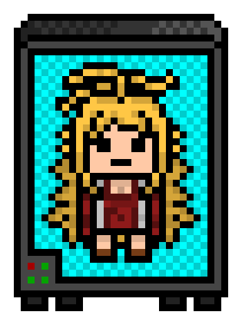 [f4b56a] danganronpa pixel sprite Masuyu A.I.