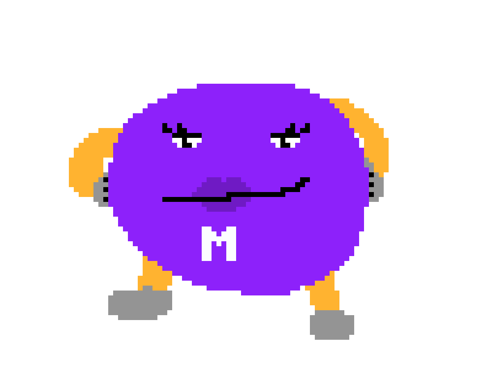 [a2d440] purple m&m
