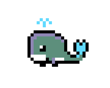 [e3be5b] Pixel Whale