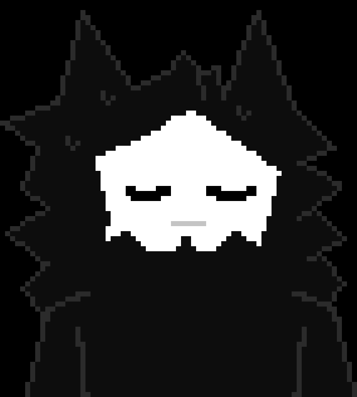 [ebf0c4] thanks... *he sets the cup down on a black tabl* anyone else want the annoying goat out of here? *he takes out an oxygen tank and bonks azazel with it*